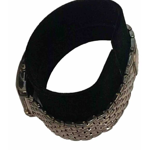 Ecclissi Womens Sterling Silver‎ Wristwatch Amethyst Crystals 32140 SR626SW - Picture 5 of 11